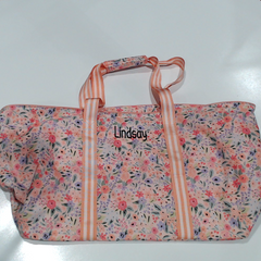 BLOOPER BAG: Monogrammed Extra Large Tote Bag