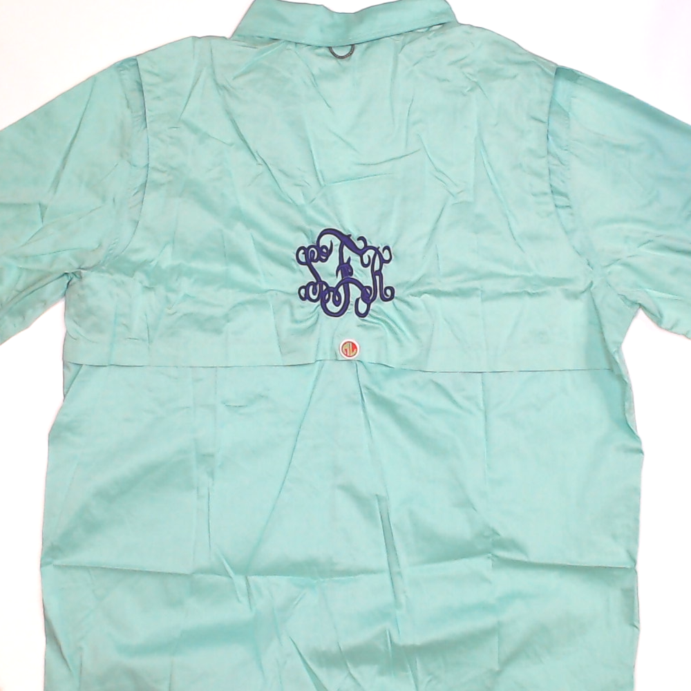 BLOOPER CLOTHING: Monogrammed Fishing Shirt