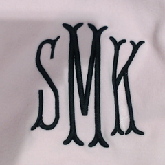 BLOOPER CLOTHING: Monogrammed Sequin Teacher Sweatshirt