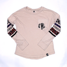 BLOOPER KIDS: Monogrammed Kids Long Sleeve Shirt