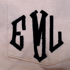 BLOOPER KIDS: Monogrammed Kids Long Sleeve Shirt