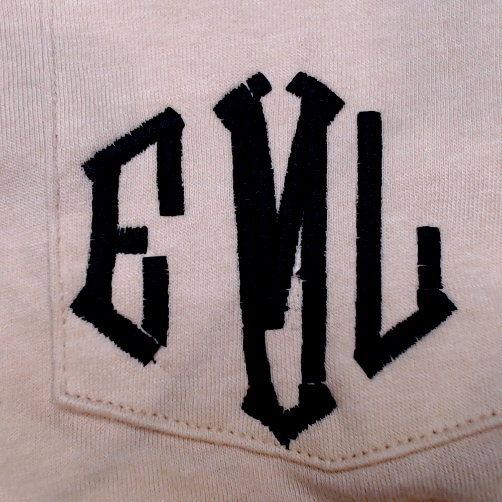 BLOOPER KIDS: Monogrammed Kids Long Sleeve Shirt