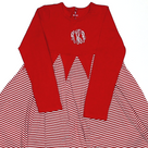 BLOOPER KIDS: Monogrammed Kids Twirl Dress