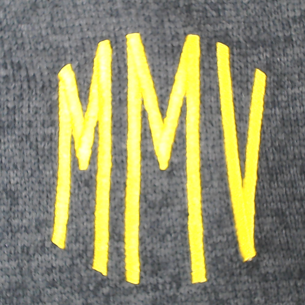 BLOOPER CLOTHING: Monogrammed Colorblock Quarter Zip Pullover