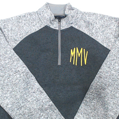 BLOOPER CLOTHING: Monogrammed Colorblock Quarter Zip Pullover
