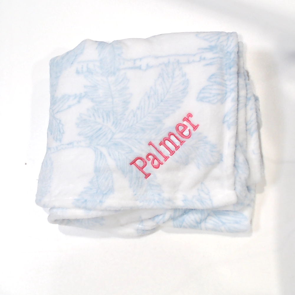 BLOOPER ACCESSORY: Personalized Plush Blanket