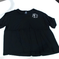 BLOOPER CLOTHING: Monogrammed Peplum Top