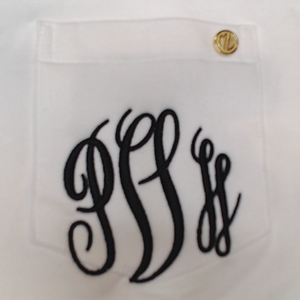 BLOOPER CLOTHING: Monogrammed Crewneck Sweatshirt