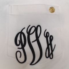 BLOOPER CLOTHING: Monogrammed Crewneck Sweatshirt