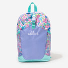 Monogrammed Kids Basic Backpack | Purple Oopsie Daisy