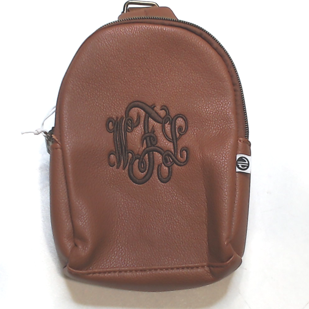 BLOOPER BAG: Monogrammed Sling Bag