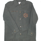 BLOOPER CLOTHING: Monogrammed Shirt Jacket