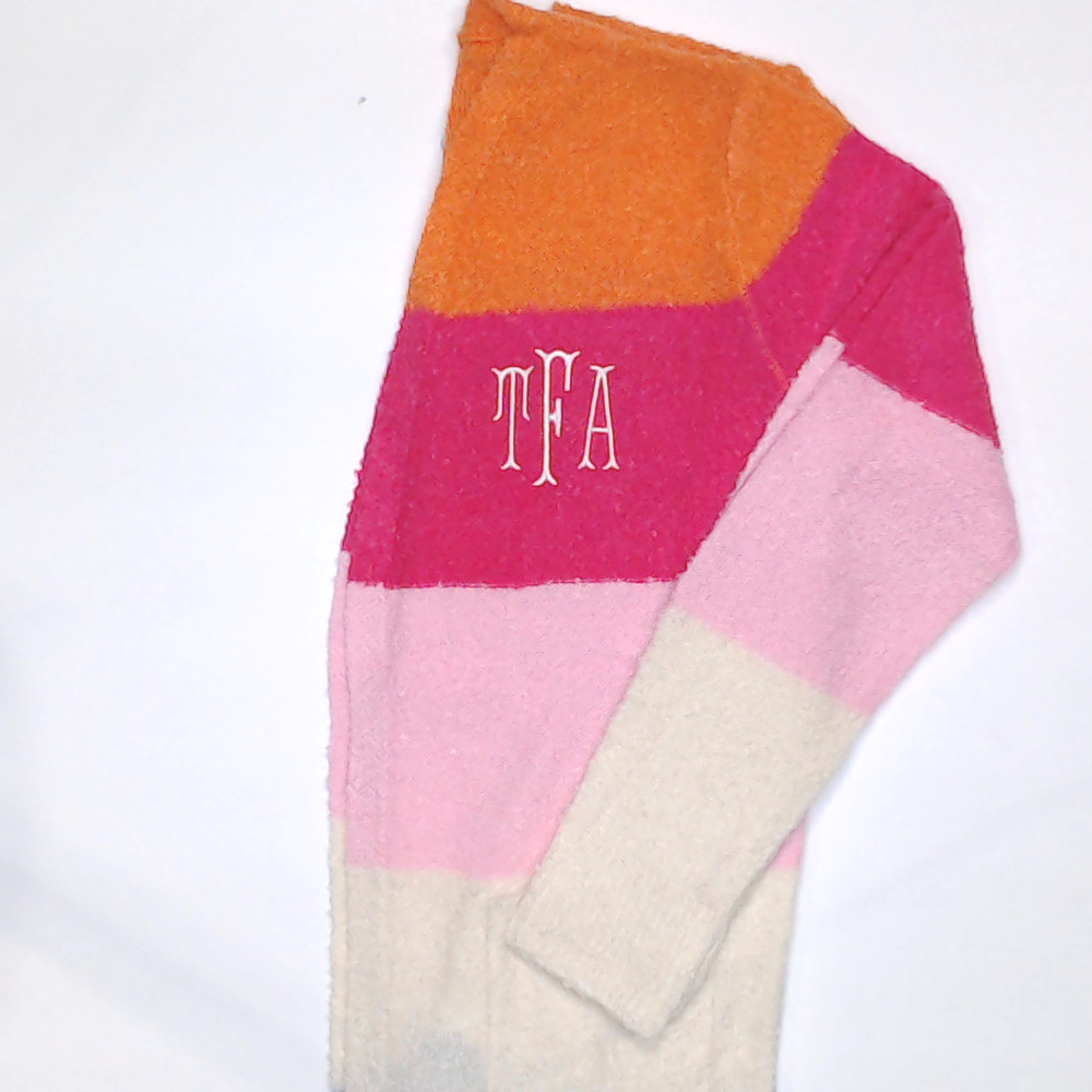 BLOOPER CLOTHING: Monogrammed Cardigan