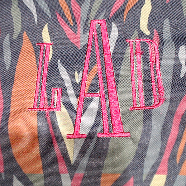 BLOOPER ACCESSORY: Monogrammed Laptop Sleeve