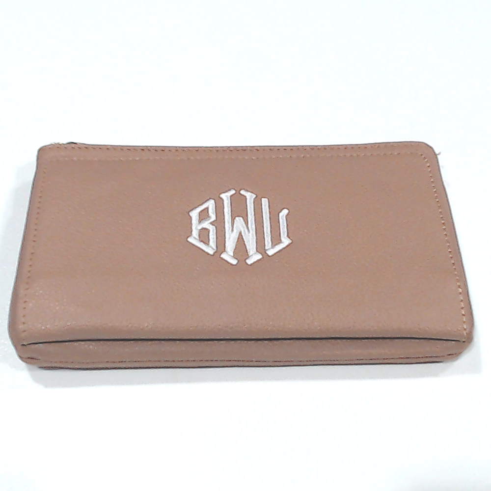 BLOOPER BAG: Monogrammed Phone Wallet