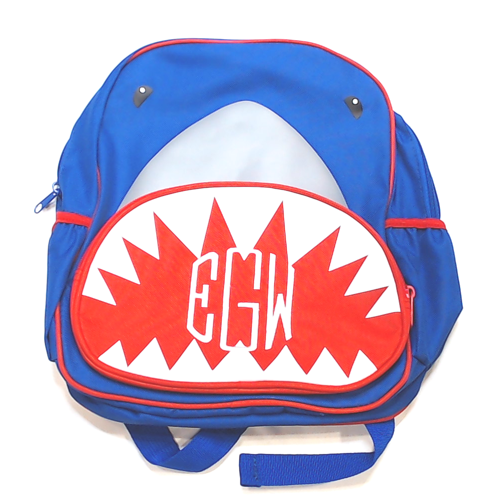 BLOOPER KIDS: Monogrammed Preschool Backpack