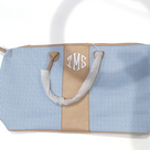 BLOOPER BAG: Monogrammed Seersucker Weekender - Promotional