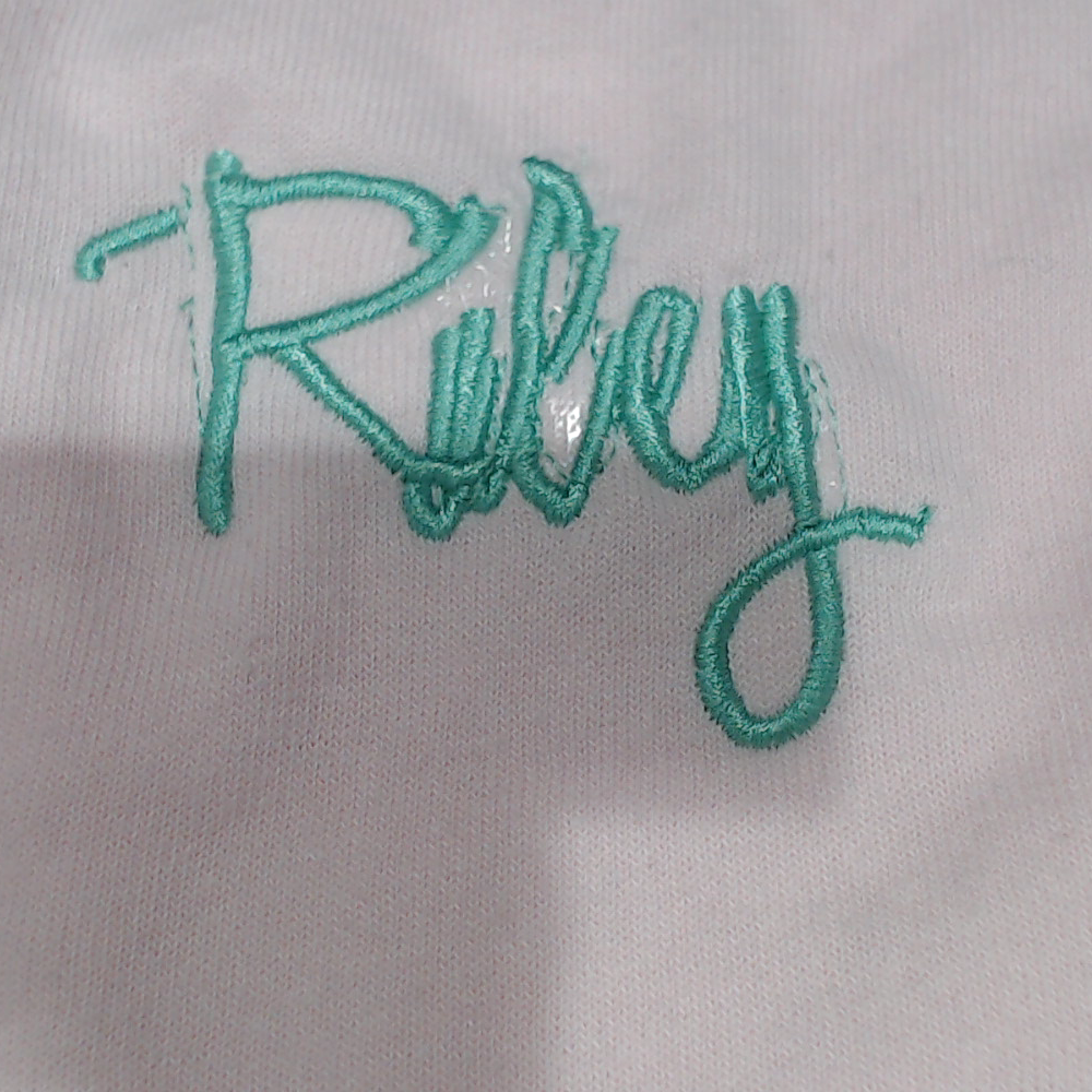 BLOOPER KIDS: Monogrammed Baby Terry Burp Cloth