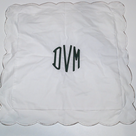 BLOOPER ACCESSORY: Monogrammed Pillow Sham