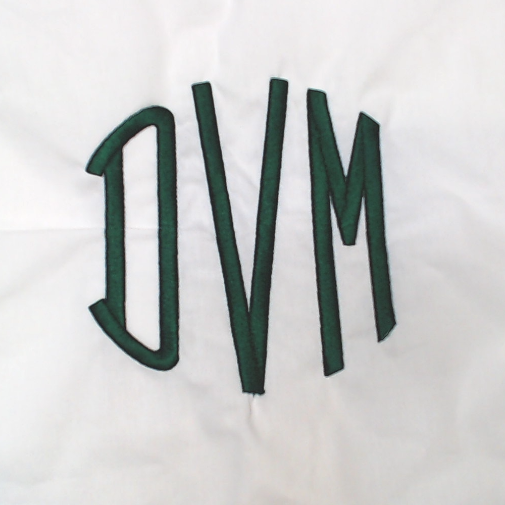 BLOOPER ACCESSORY: Monogrammed Pillow Sham