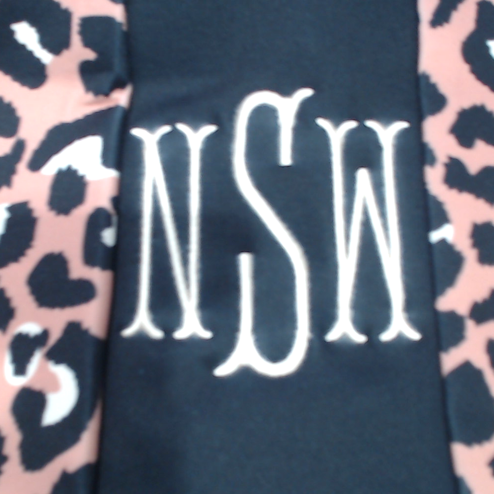 BLOOPER ACCESSORY: Monogrammed Luggage Cover