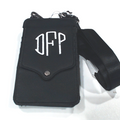 BLOOPER BAG: Monogrammed Phone Crossbody