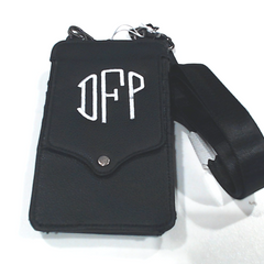 BLOOPER BAG: Monogrammed Phone Crossbody