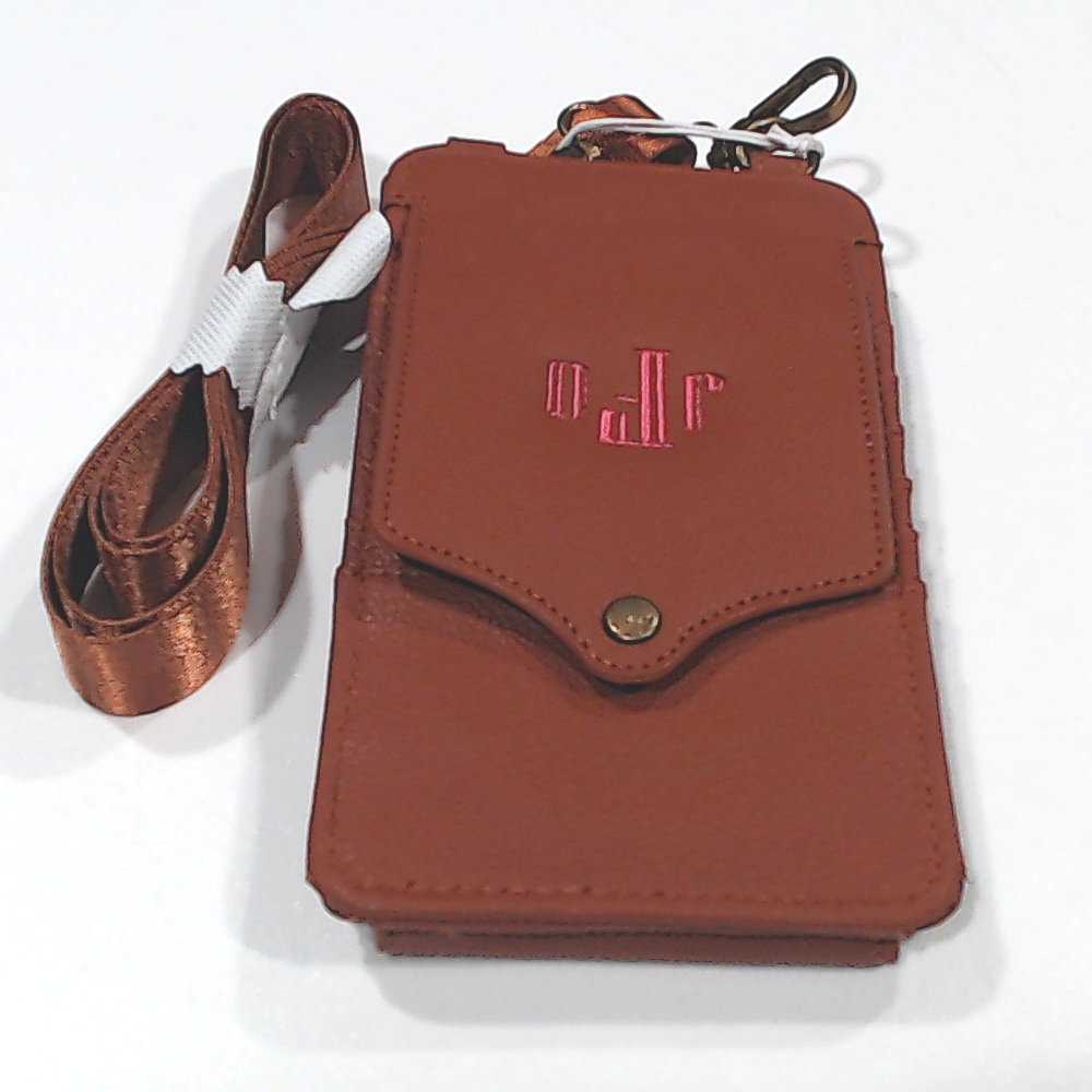 BLOOPER BAG: Monogrammed Phone Crossbody