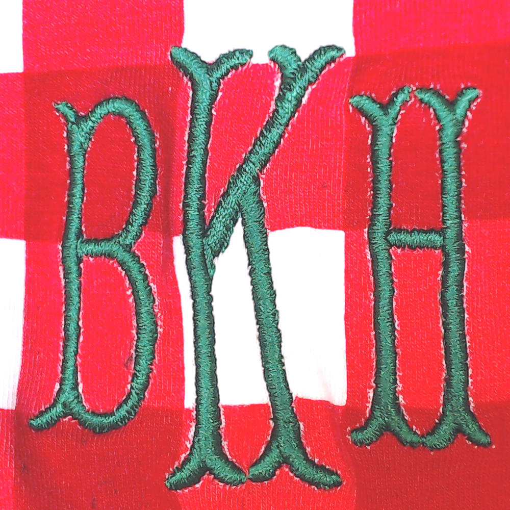 BLOOPER KIDS: Monogrammed Kids Pajamas