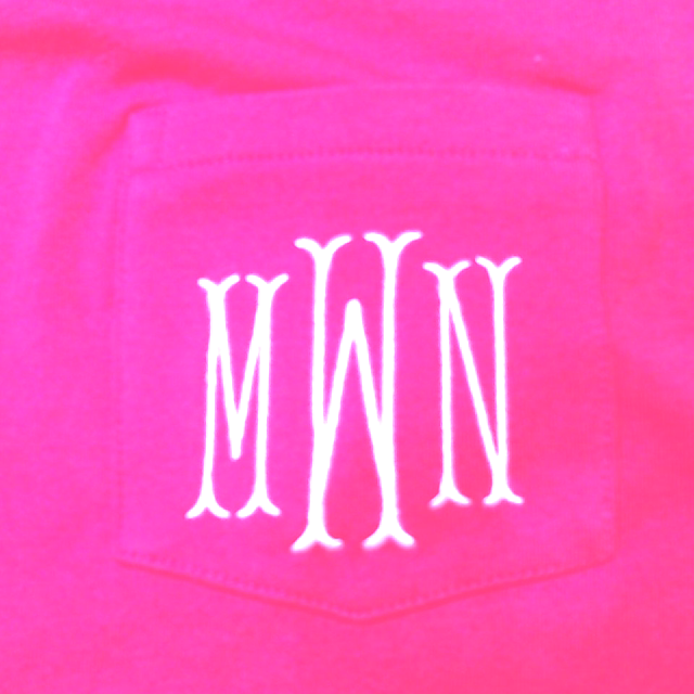 BLOOPER CLOTHING: Monogrammed Dockside Tank Top