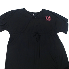 BLOOPER SWIM: Monogrammed Cinch Waist Cover Up