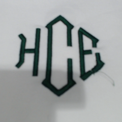 BLOOPER CLOTHING: Monogrammed Quarter Zip Sweatshirt