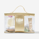 Pi Beta Phi Clear Train Case | Clear