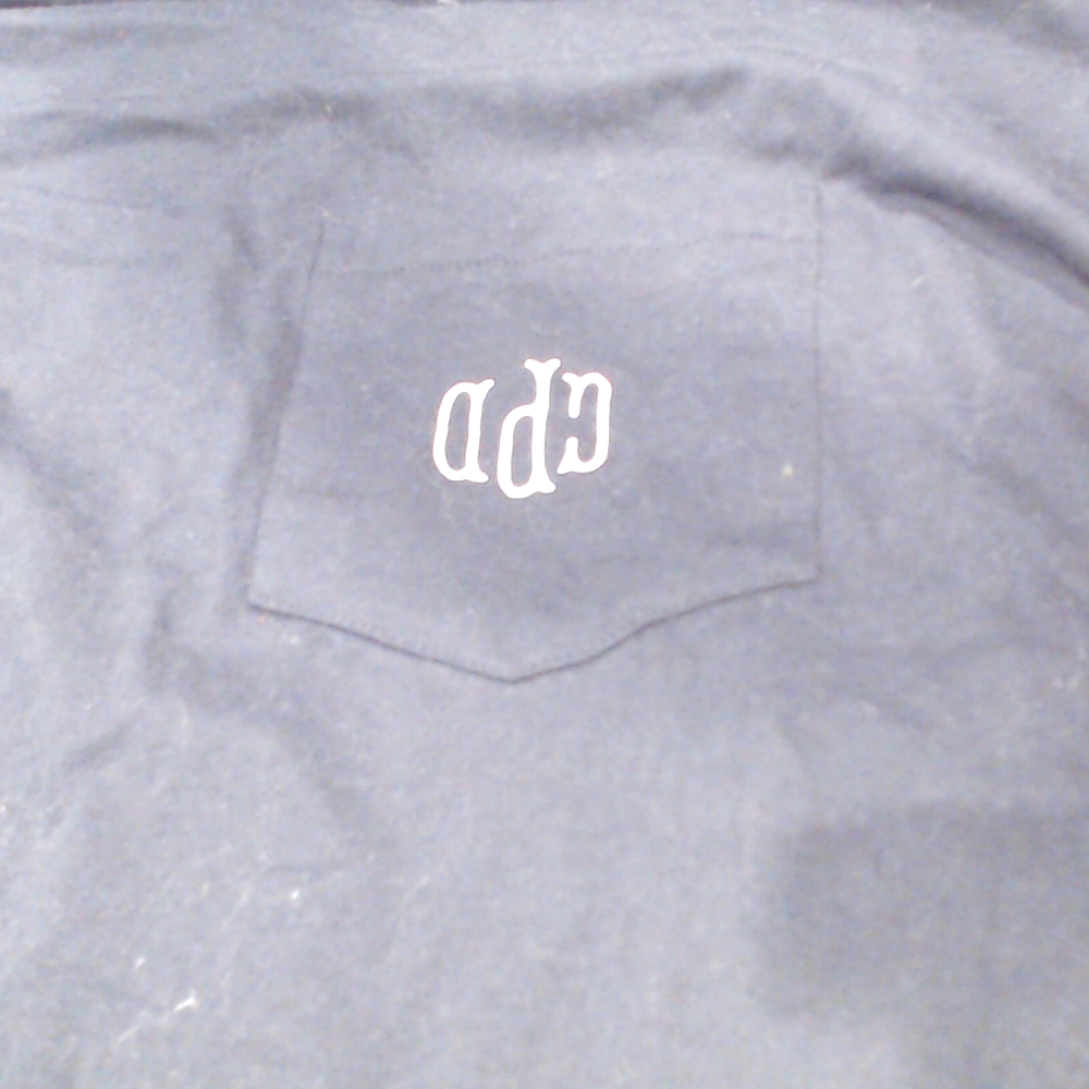 BLOOPER CLOTHING: Monogrammed Long Sleeve Shirt