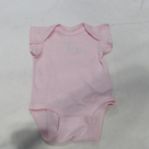 BLOOPER KIDS: Monogrammed Flutter Sleeve Bodysuit