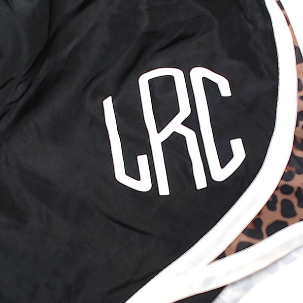 BLOOPER CLOTHING: Monogrammed Running Shorts