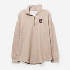 South Carolina Gamecocks Heathered Fleece Pullover | Tan