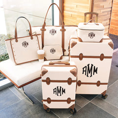 monogrammed vintage travel collection- Updated