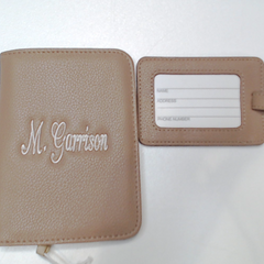 BLOOPER ACCESSORY: Monogrammed Travel Set