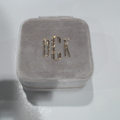 BLOOPER ACCESSORY: Monogrammed Velvet Travel Jewelry Case