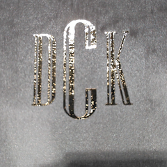 BLOOPER ACCESSORY: Monogrammed Velvet Travel Jewelry Case