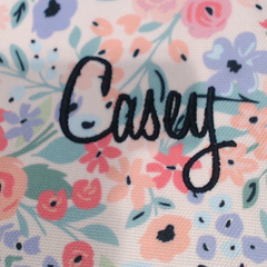 BLOOPER BAG: Monogrammed Weekend Bag