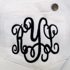 BLOOPER CLOTHING: Monogrammed Crewneck Sweatshirt