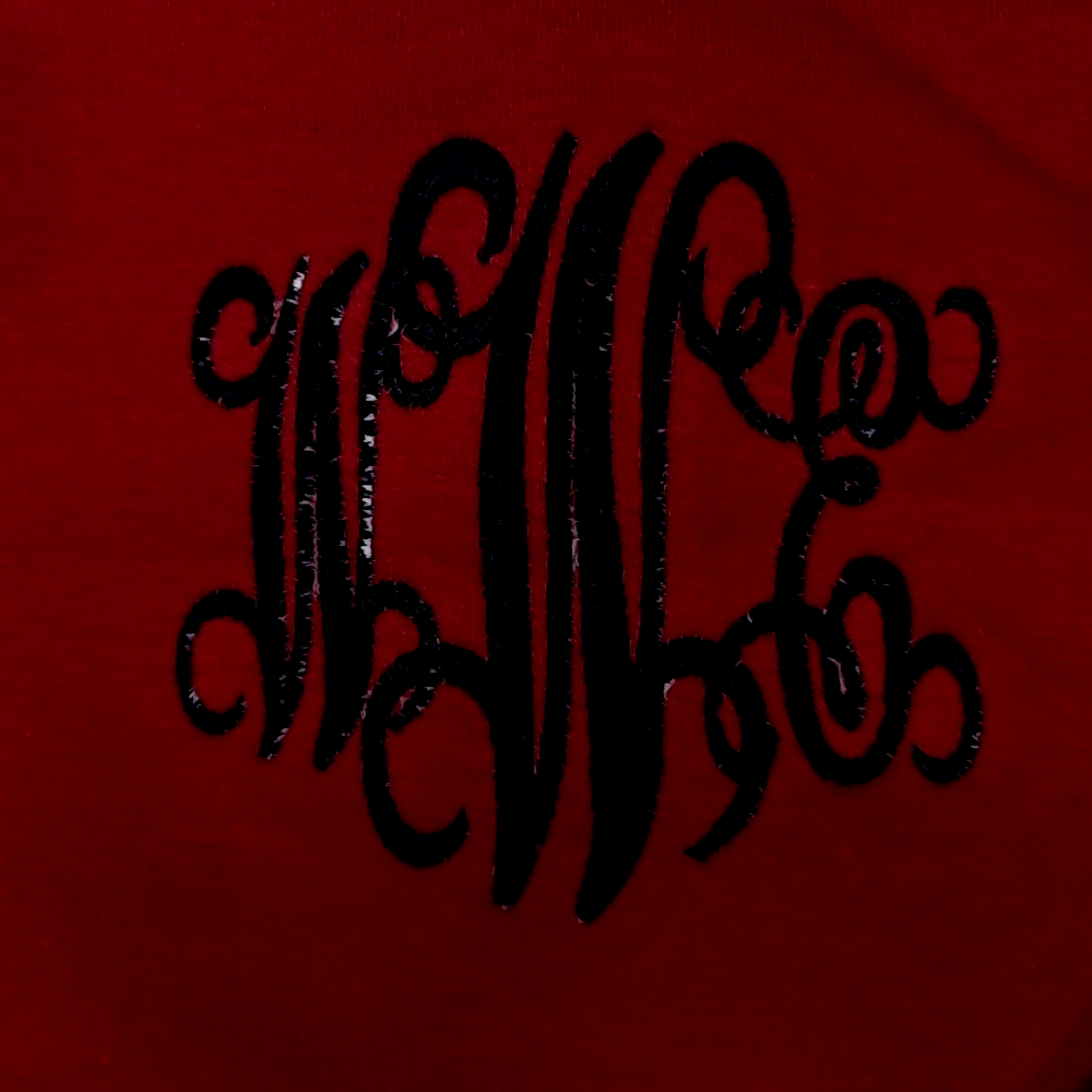 BLOOPER CLOTHING: Monogrammed Quarter Zip Sweatshirt