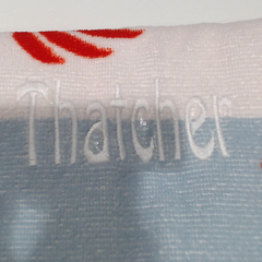 BLOOPER KIDS: Monogrammed Kids Beach Towel