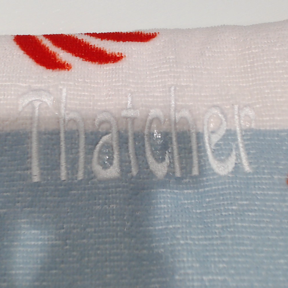 BLOOPER KIDS: Monogrammed Kids Beach Towel