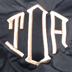BLOOPER SWIM: Monogrammed Beach Cover Up
