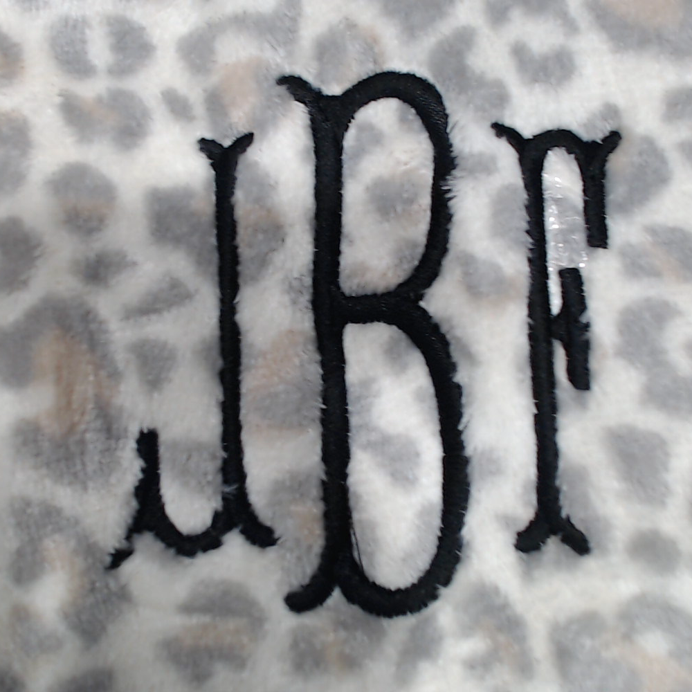 BLOOPER CLOTHING: Monogrammed Blanket Hoodie