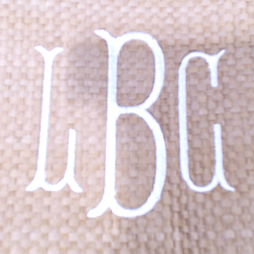 BLOOPER BAG: Monogrammed Hat Carrier Tote