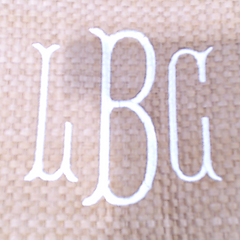 BLOOPER BAG: Monogrammed Hat Carrier Tote